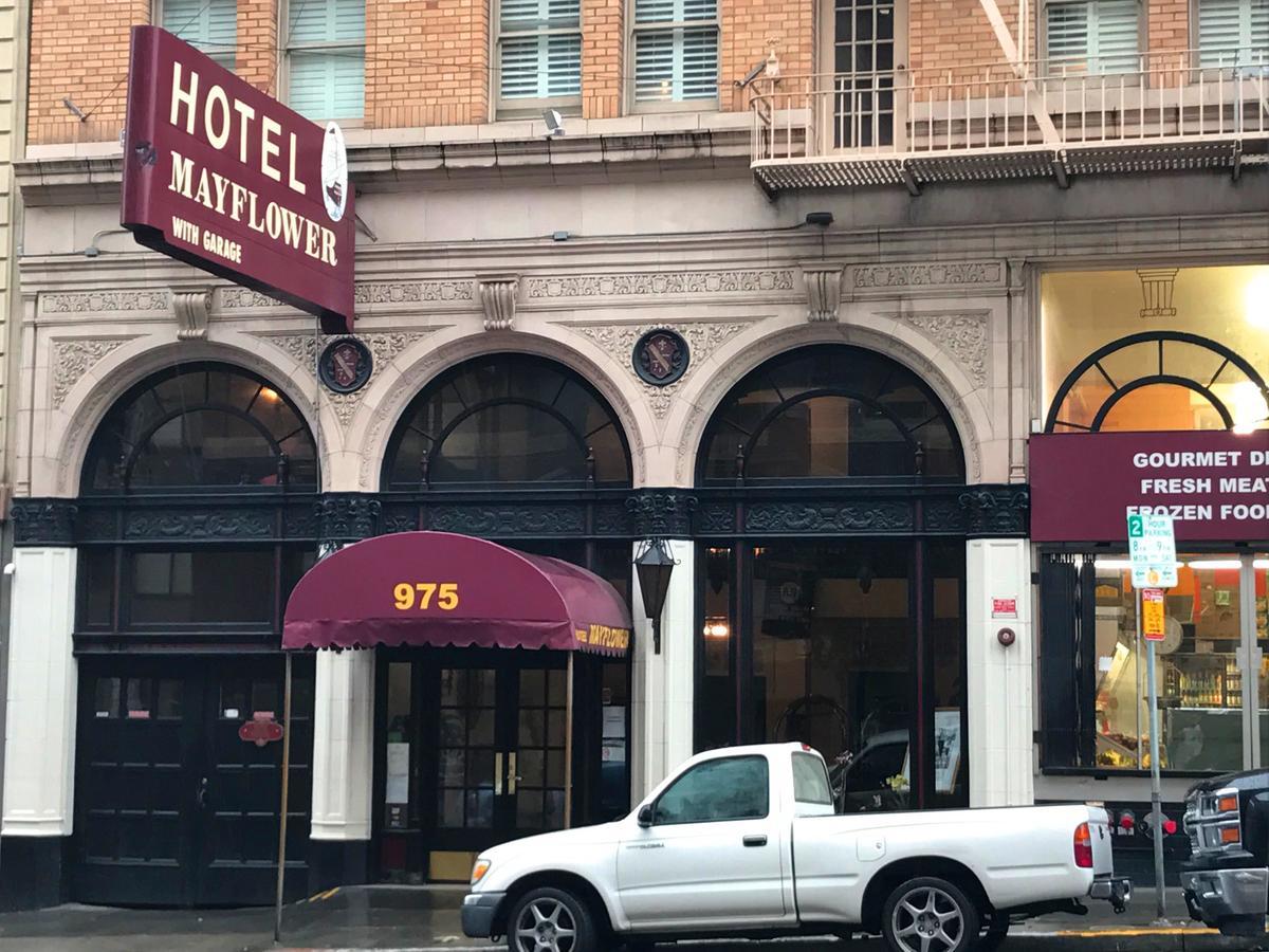 Mayflower Hotel Inc سان فرانسيسكو المظهر الخارجي الصورة